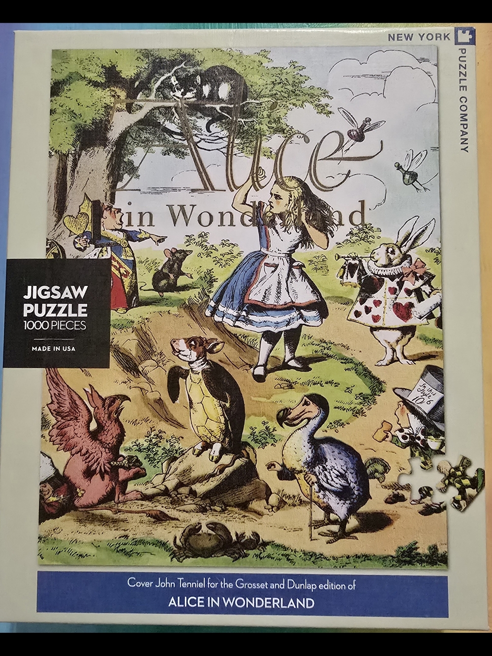 Alice in Wonderland 1000-Piece Jigsaw Puzzle